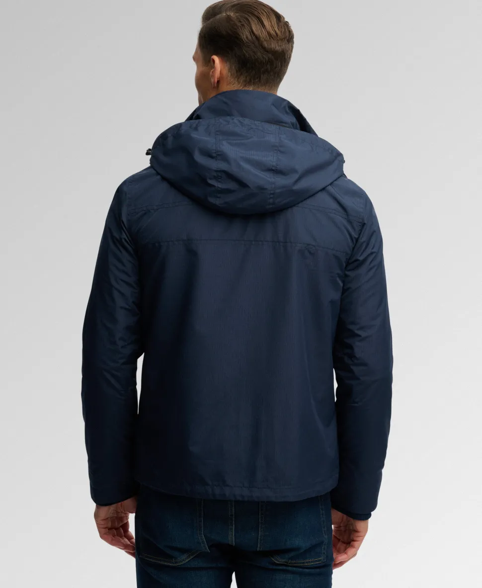 Hooded Mountain Windbreaker Jacket