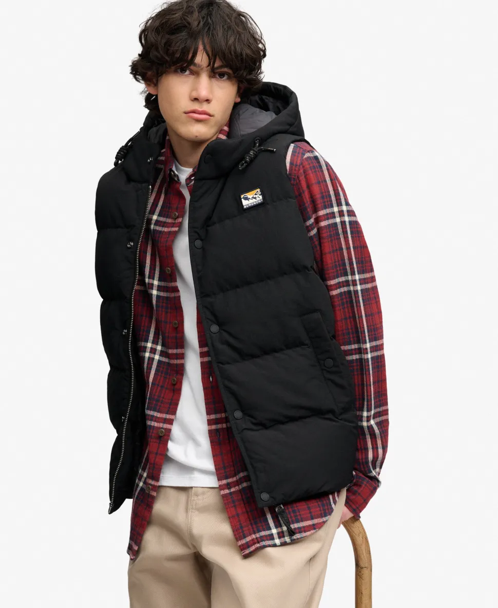 Hooded Short Everest Gilet