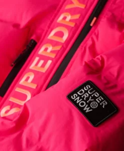 Hooded Ski Boxy Puffer Jacket
