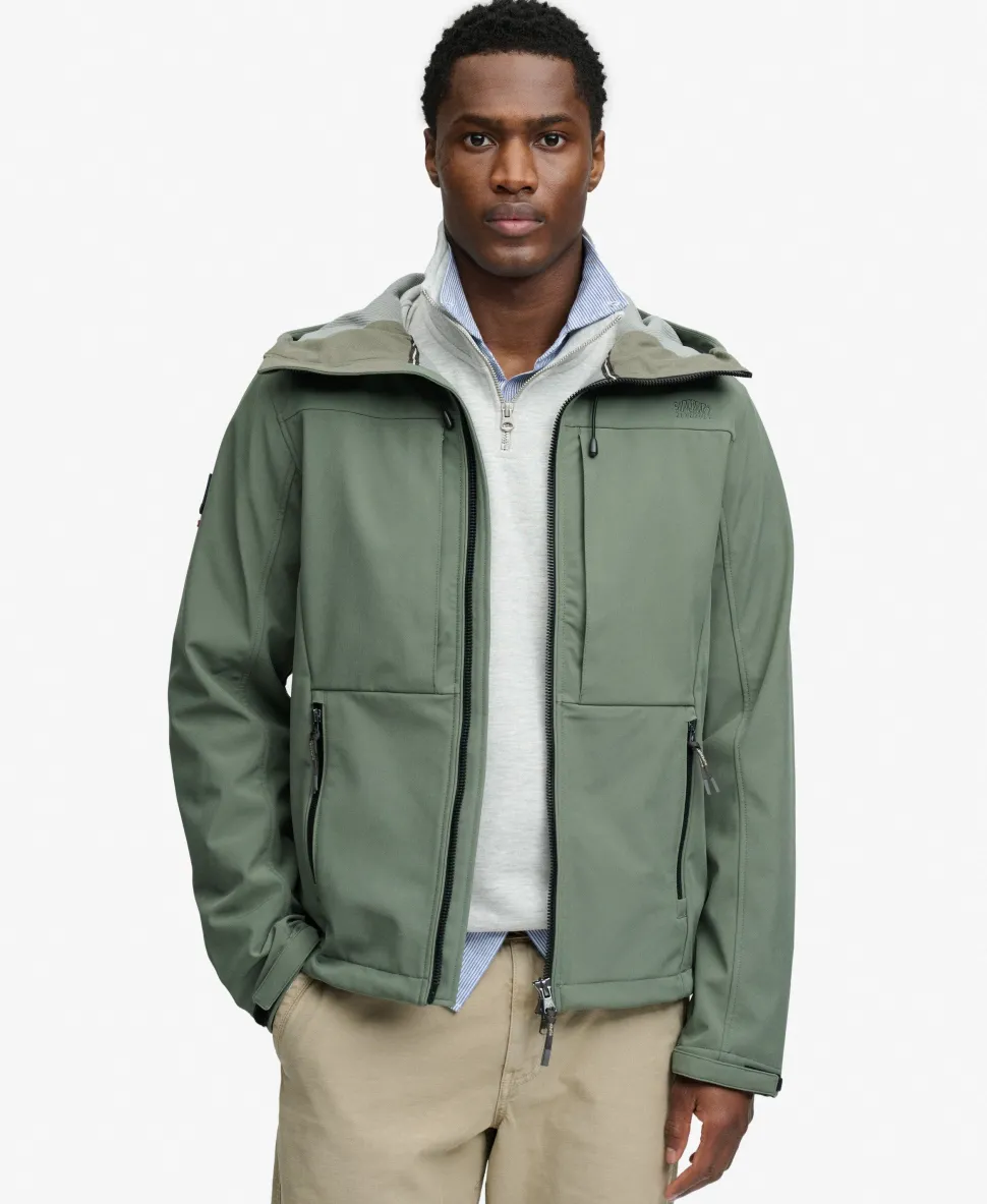 Hooded Softshell Trekker Jacket