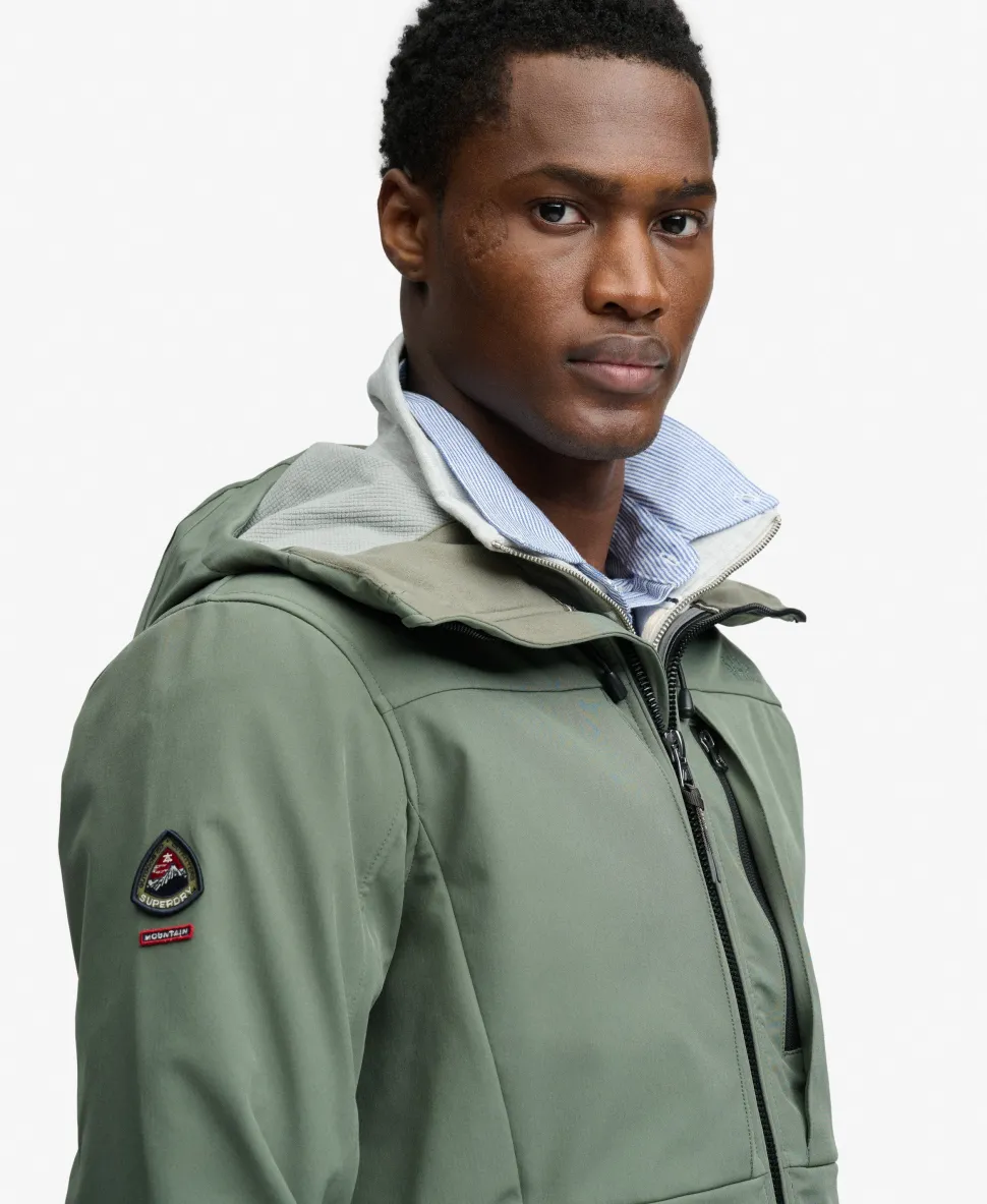Hooded Softshell Trekker Jacket