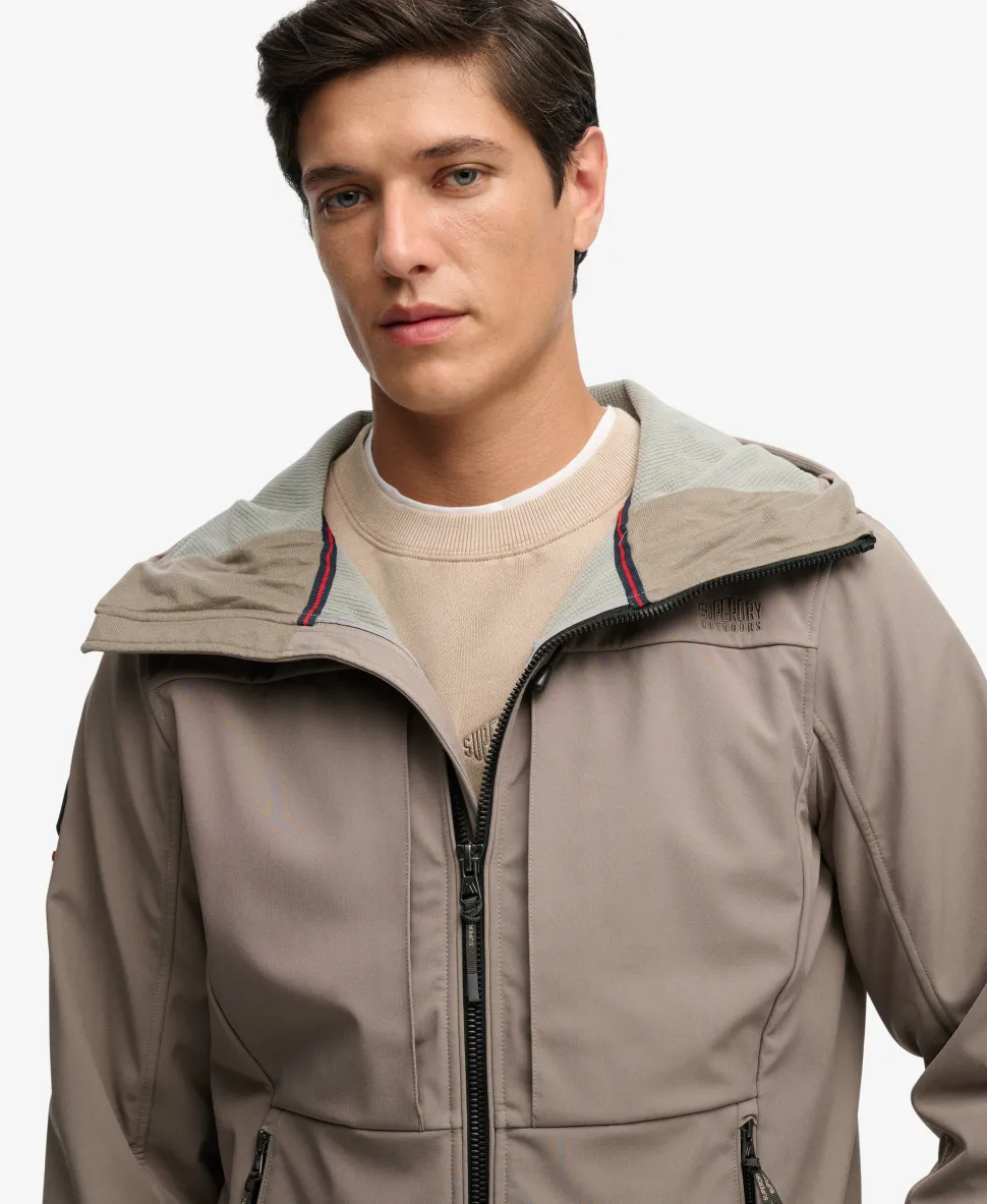 Hooded Softshell Trekker Jacket