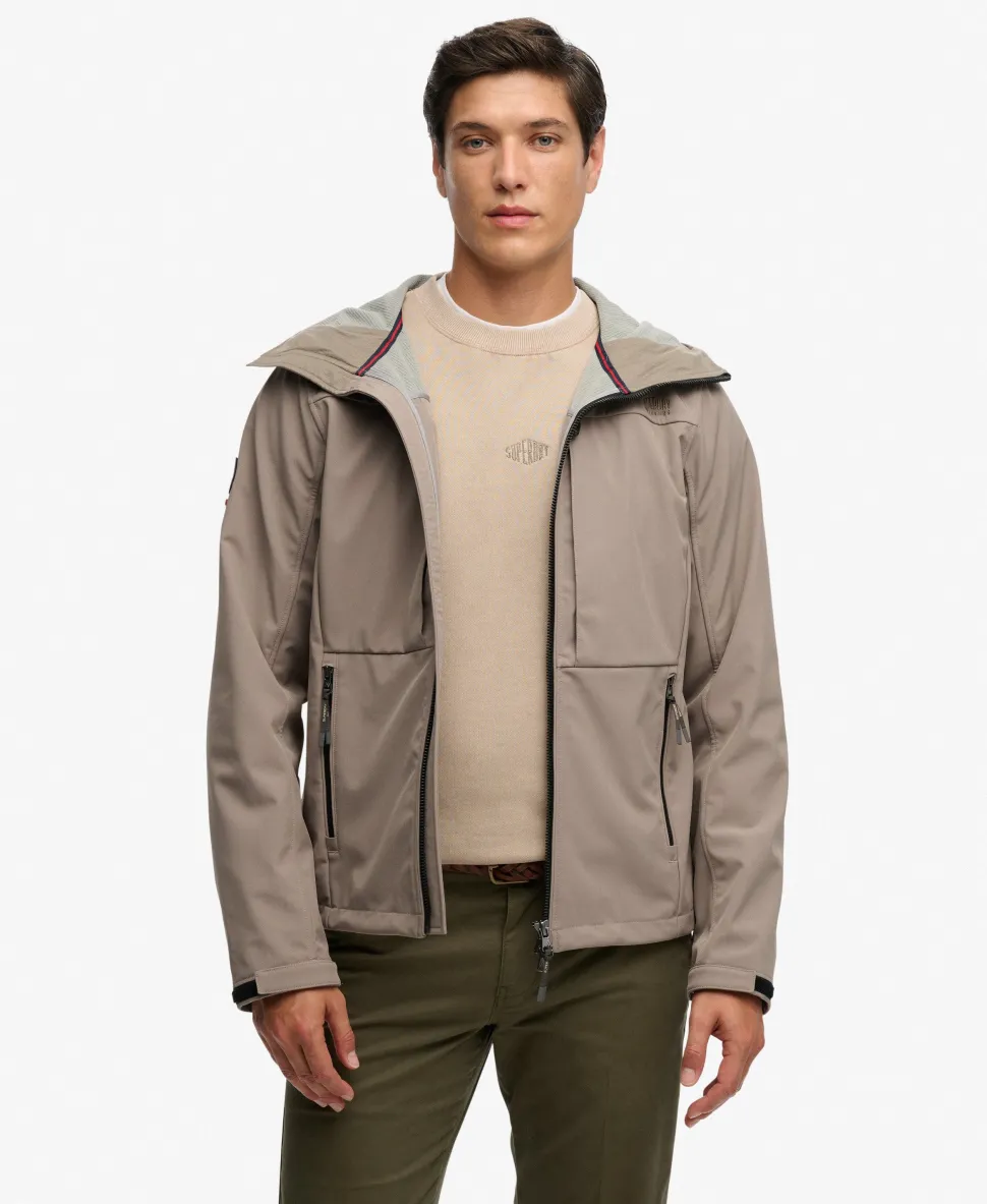 Hooded Softshell Trekker Jacket