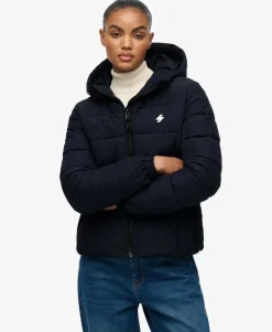 Hooded Spirit Sports Puffer Jacket