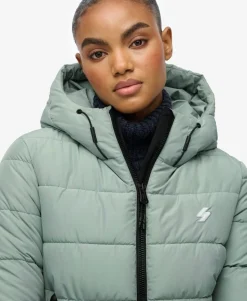 Hooded Spirit Sports Puffer Jacket