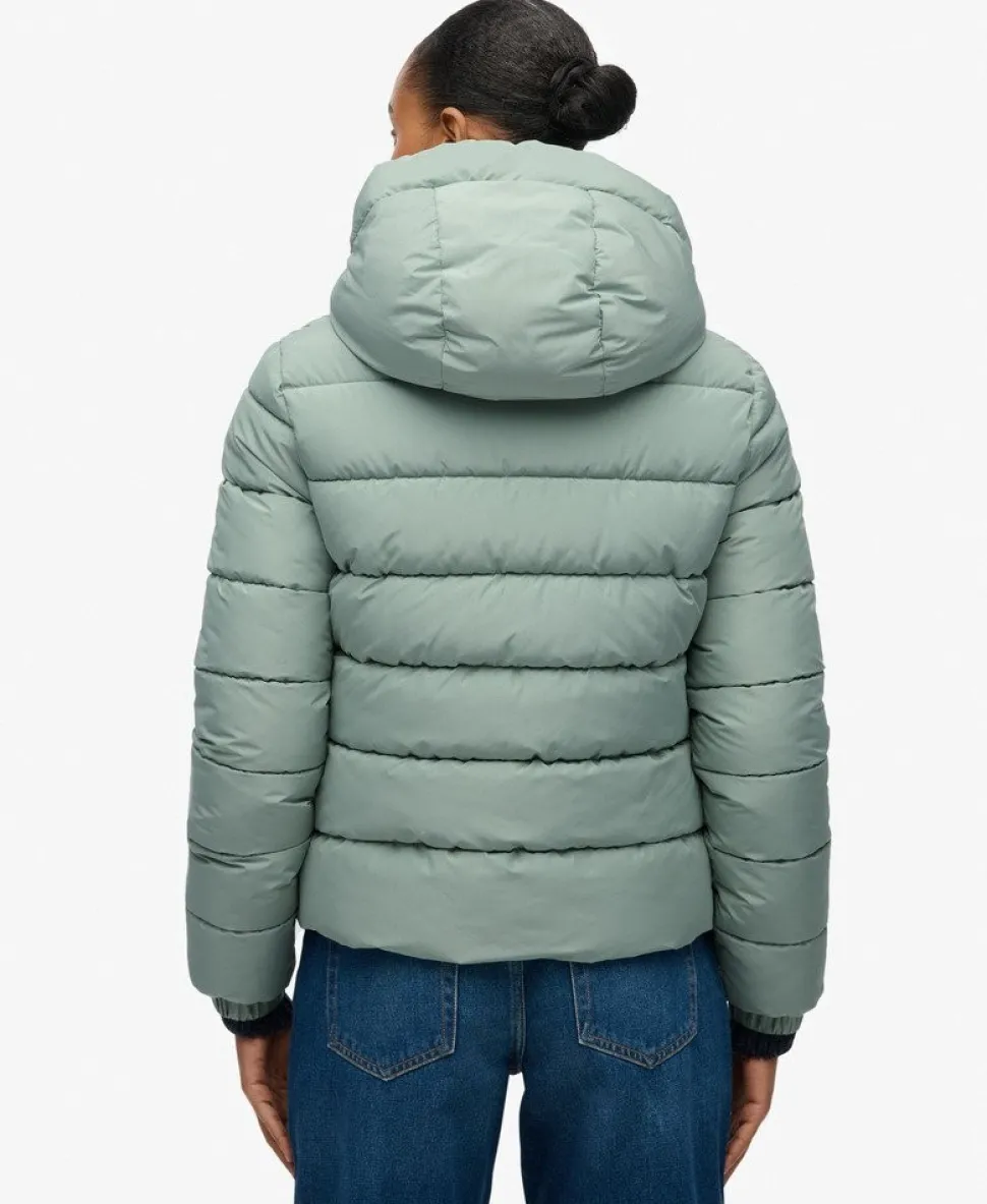 Hooded Spirit Sports Puffer Jacket