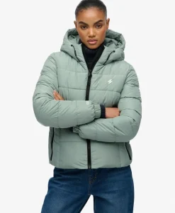Hooded Spirit Sports Puffer Jacket