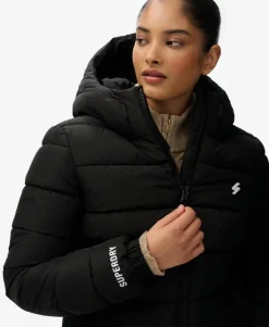 Hooded Spirit Sports Puffer Jacket