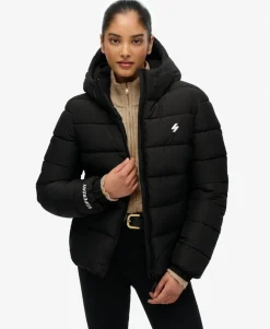 Hooded Spirit Sports Puffer Jacket