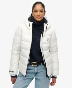 Hooded Spirit Sports Puffer Jacket