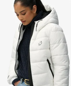 Hooded Spirit Sports Puffer Jacket