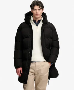 Hooded Sports Puffer Coat