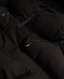 Hooded Sports Puffer Coat