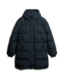 Hooded Sports Puffer Coat
