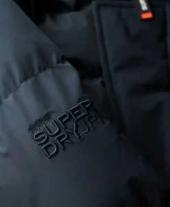 Hooded Sports Puffer Coat
