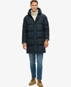 Hooded Sports Puffer Coat