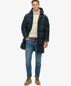 Hooded Sports Puffer Coat