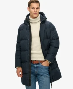 Hooded Sports Puffer Coat