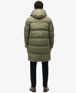 Hooded Sports Puffer Coat