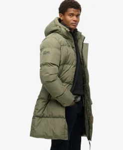 Hooded Sports Puffer Coat