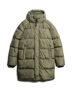 Hooded Sports Puffer Coat