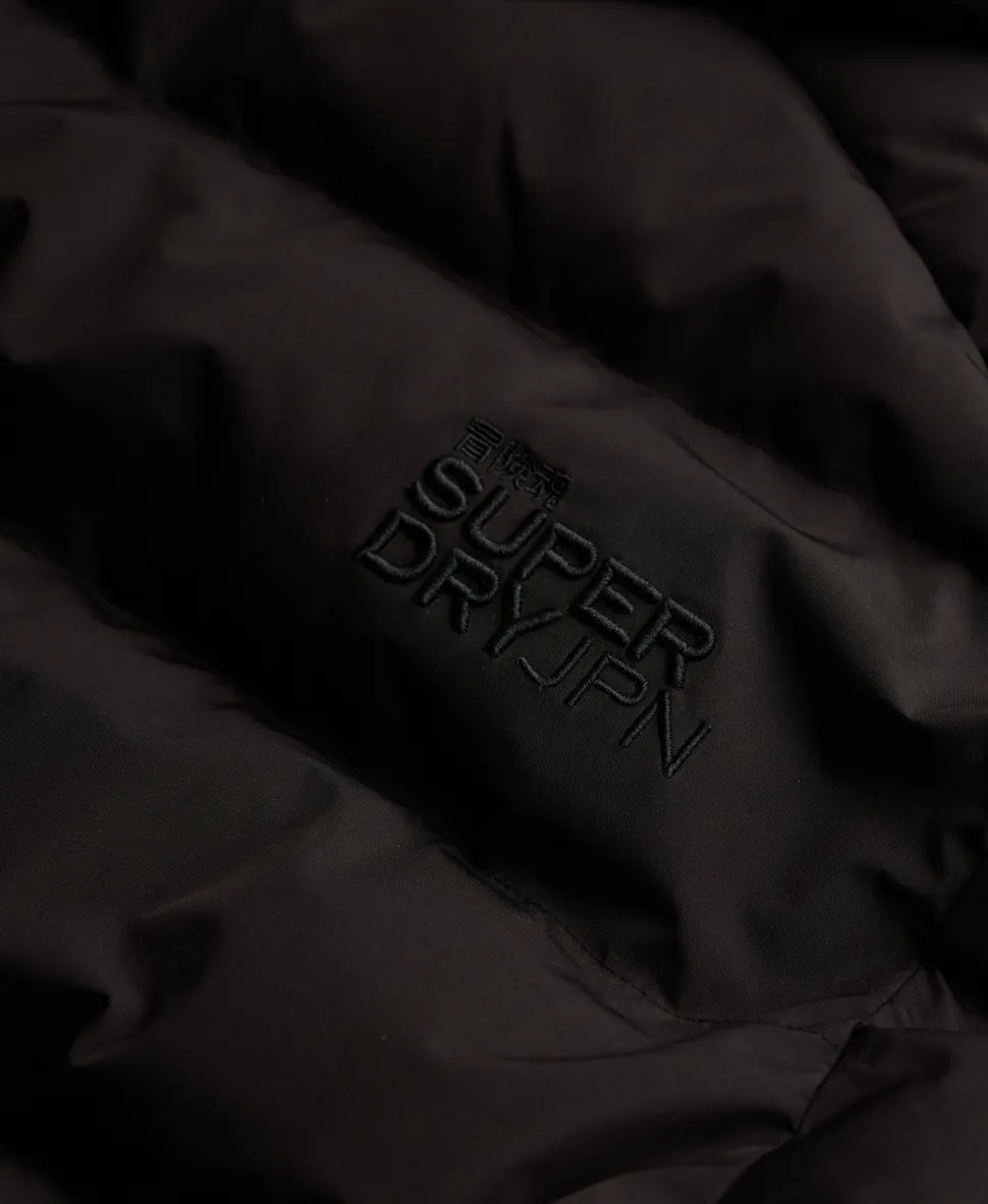 Hooded Sports Puffer Jacket