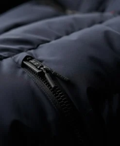 Hooded Sports Puffer Jacket