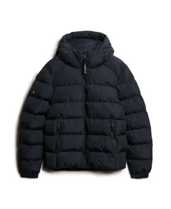 Hooded Sports Puffer Jacket