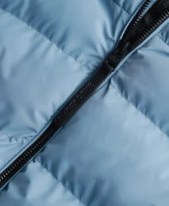 Hooded Sports Puffer Jacket