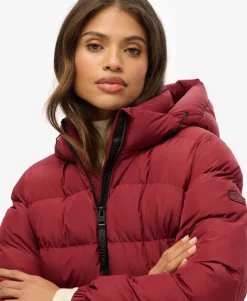 Hooded Sports Puffer Jacket