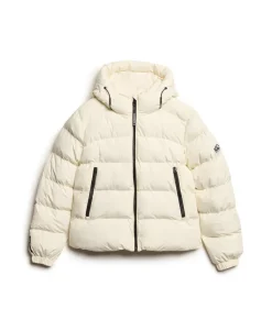 Hooded Sports Puffer Jacket