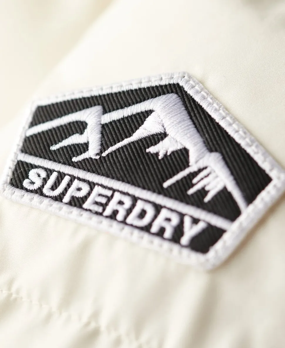 Hooded Sports Puffer Jacket