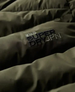 Hooded Sports Puffer Jacket