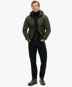 Hooded Storm Fleece Hybrid Jacket