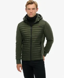 Hooded Storm Fleece Hybrid Jacket
