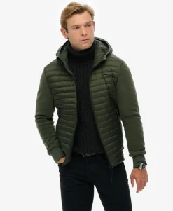 Hooded Storm Fleece Hybrid Jacket