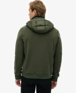 Hooded Storm Fleece Hybrid Jacket