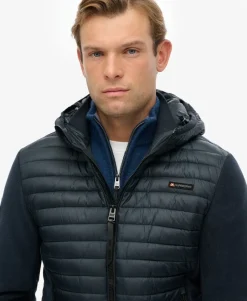 Hooded Storm Fleece Hybrid Jacket
