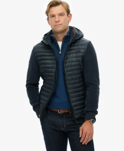 Hooded Storm Fleece Hybrid Jacket