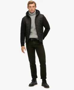 Hooded Storm Fleece Hybrid Jacket