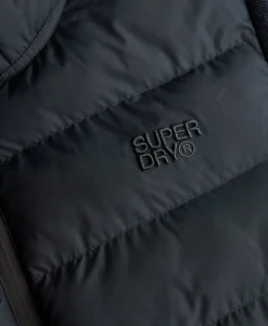 Hooded Storm Knit Hybrid Jacket