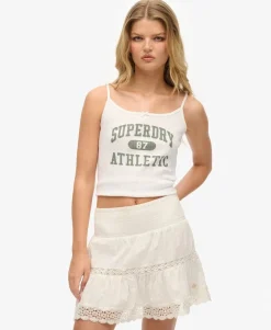 Ibiza Lace Mix Mini Skirt