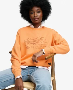 Industry Worker Loose Crew Sweatshirt