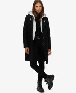2 In 1 Wool Blend Coat