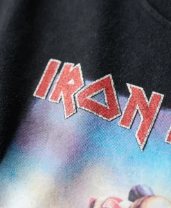 Iron Maiden x Superdry Cap Sleeve Band T-Shirt