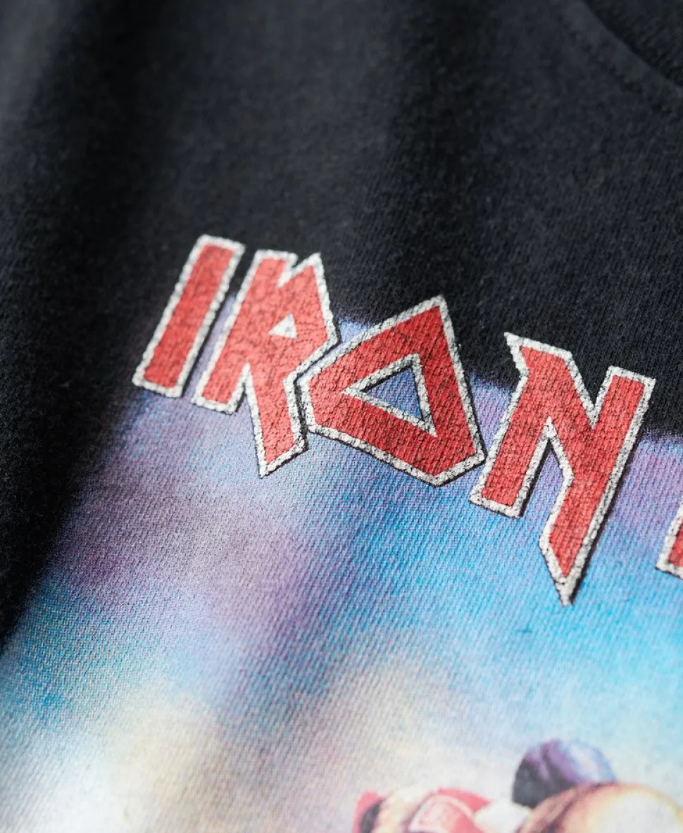 Iron Maiden x Superdry Cap Sleeve Band T-Shirt