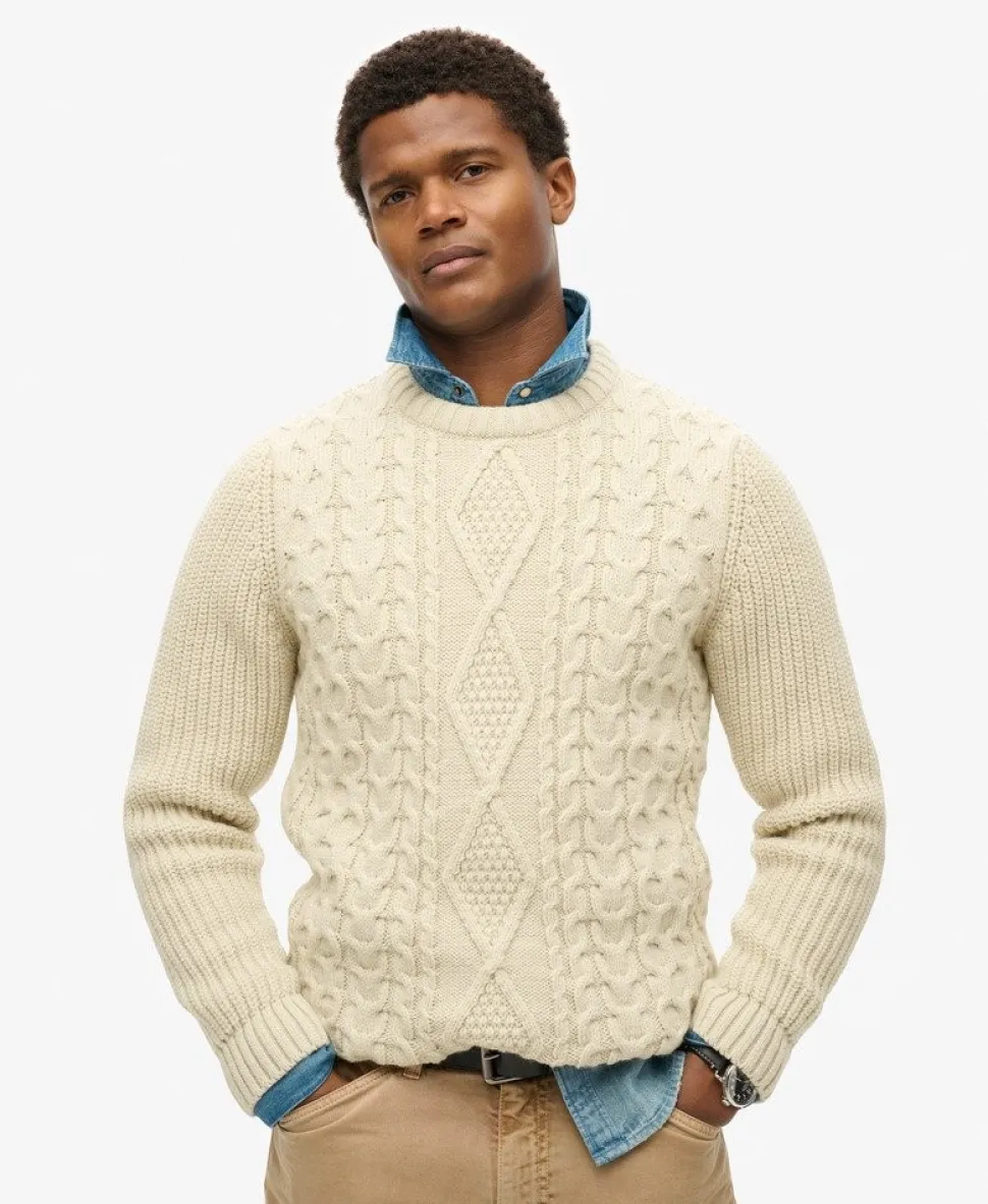 Jacob Cable Knit Jumper
