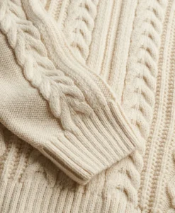 Jacob Cable Roll Neck Jumper
