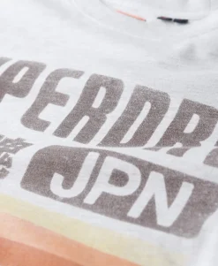 Japan Stripe Relaxed T-Shirt
