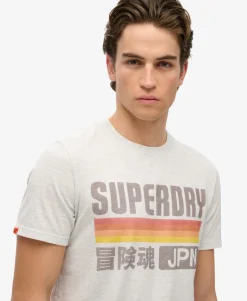 Japan Stripe Relaxed T-Shirt